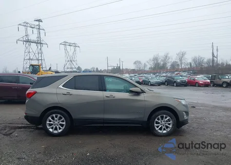 2018 Chevrolet Equinox Lt из США, поврежденный, VIN 3GNAXSEV5JS618948